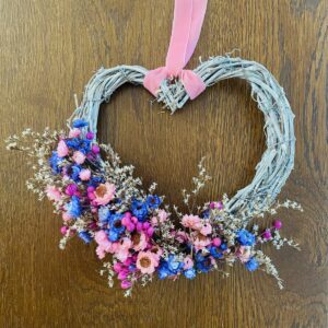 Szív formájú ajtódísz