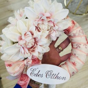 “Édes otthon” mini ajtódísz