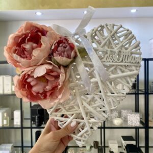 Szív alakú ajtódísz – nagy