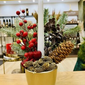 Karácsonyi asztaldísz