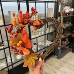 Szív alakú dekoráció