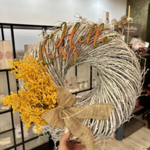 Őszi kopogtató, ajtódísz, dekoráció