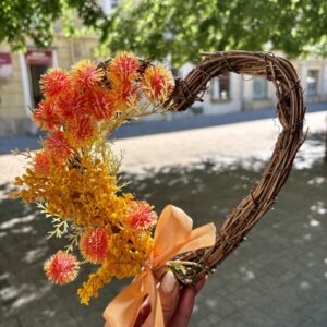 Szív alakú dekoráció